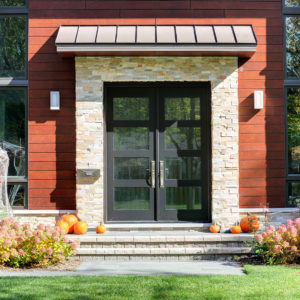 Противопожарная дверь для частного дома и коттеджа / серия FRM33215