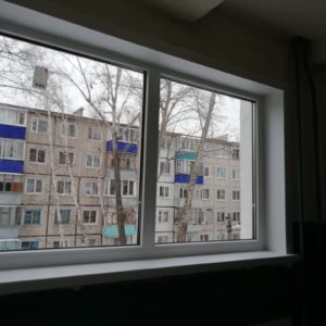 Противопожарное окно для подъезда / серия FRM1123